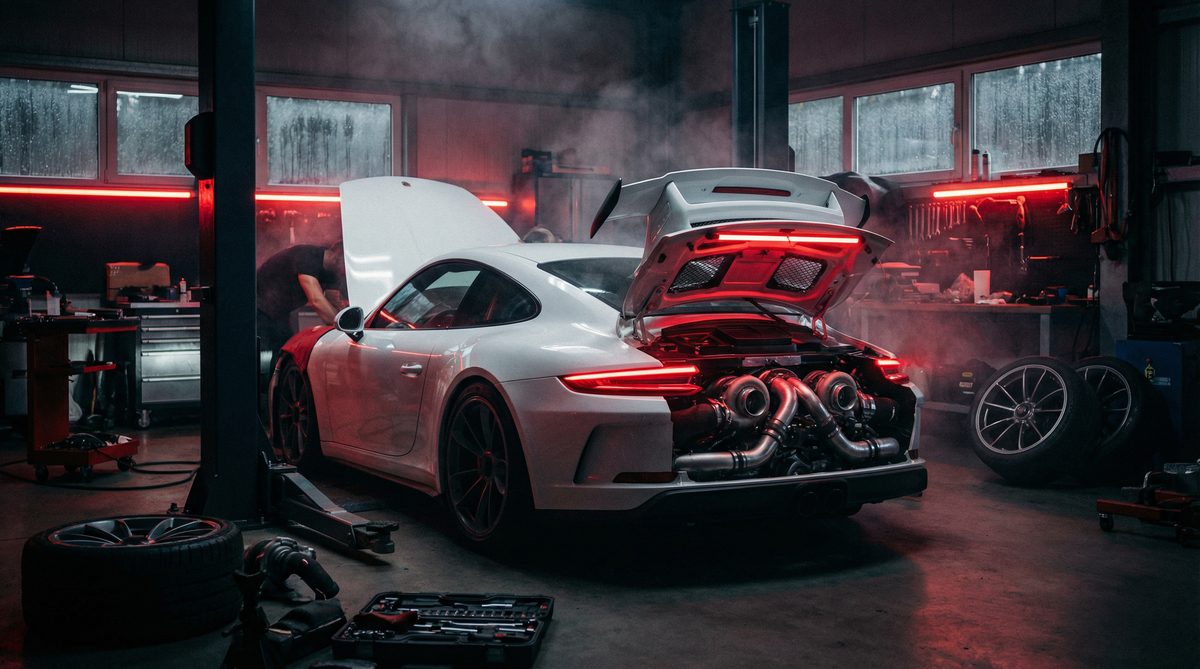 福利导航保时捷911改装实录